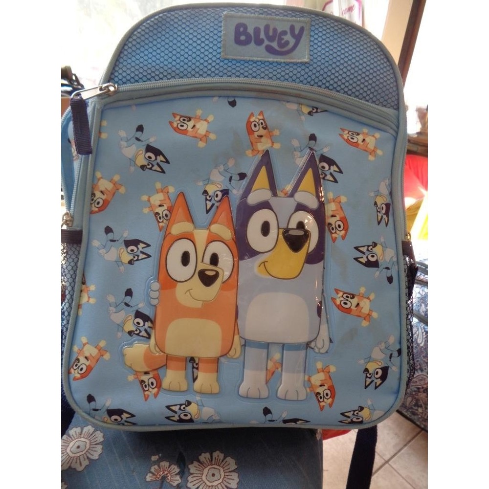 Disney Bluey Dog School Backpack  Child's *